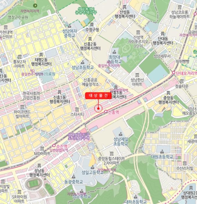 경기도 성남시 수정구 산성대로 267, 지하1층비1093호 (신흥동,신흥역시네마타워)구) 경기도 성남시 수정구 신흥동 4124 근린상가 경매 사진 8