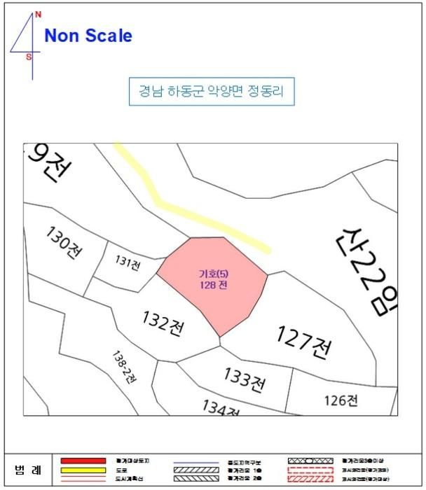 경상남도 하동군 악양면 중대리 509 답 경매 사진 20