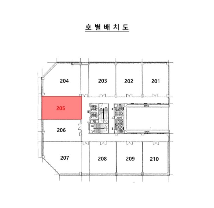 경기도 평택시 비전2로 216, 1동 2층205호 (비전동,로얄프라자)구) 경기도 평택시 비전동 1095 근린상가 경매 사진 12