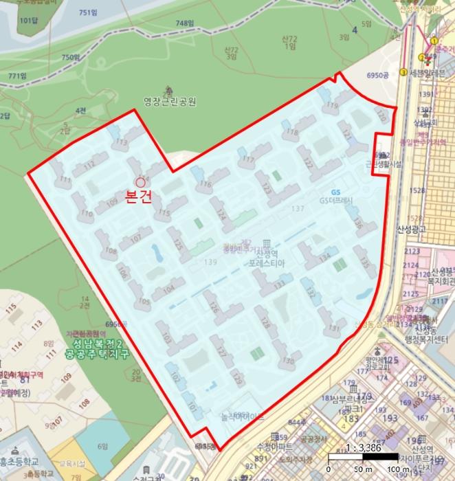 경기도 성남시 수정구 수정로 319, 114동 2층204호 (신흥동,산성역포레스티아아파트)구) 경기도 성남시 수정구 신흥동 6951 아파트 경매 사진 10
