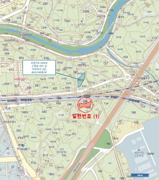 충청북도 제천시 고명동 697-3 답 경매 사진 13