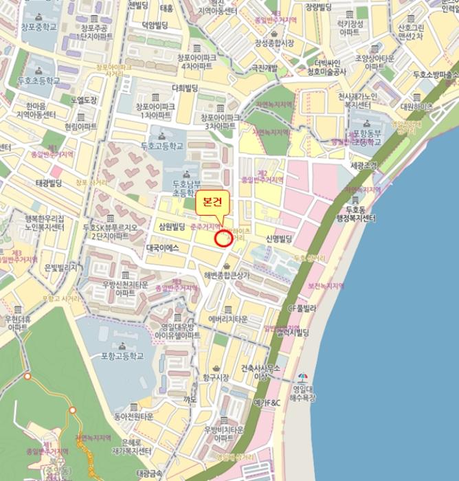 경상북도 포항시 북구 두호로 25, 5층501호 (두호동,아이코아)구) 경상북도 포항시 북구 두호동 1052-3 근린상가 경매 사진 10