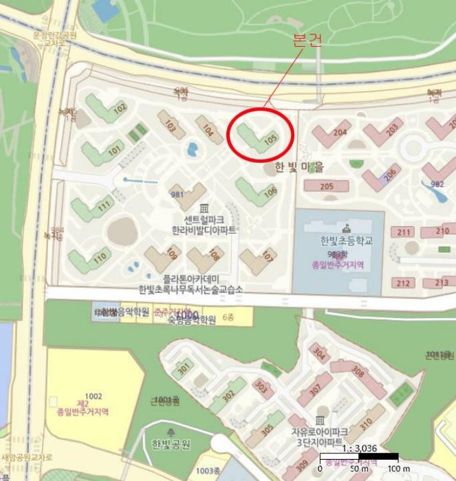 경기도 파주시 미래로 422, 105동 10층1004호 (야당동,한빛마을1단지한라비발디센트럴파크)구) 경기도 파주시 야당동 981 아파트 경매 사진 12