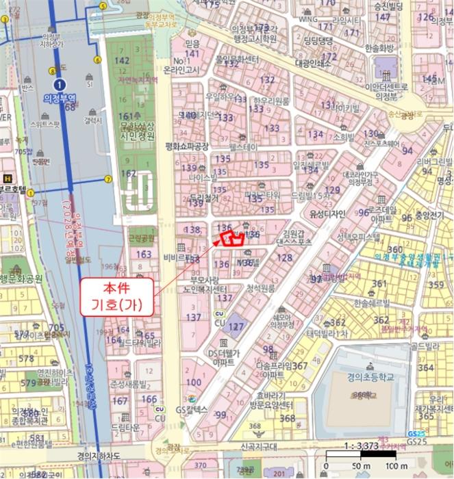 경기도 의정부시 시민로122번길 59-7, 12층 1202호 (의정부동,현대탑캐슬)구) 경기도 의정부시 의정부동 136-15 오피스텔 경매 사진 14