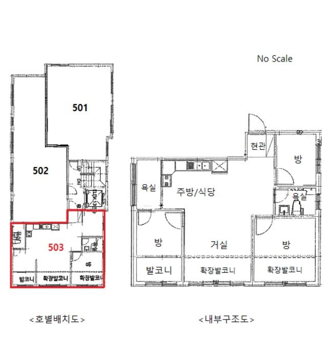 경기도 평택시 평택5로34번길 64, 5층503호 (합정동,트윈캐슬3)구) 경기도 평택시 합정동 973-13 다세대(빌라) 경매 사진 10