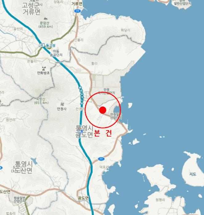 경상남도 통영시 광도면 안정리 668 대지 경매 사진 8