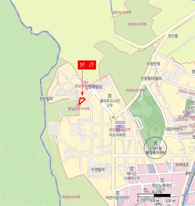 경기도 평택시 남산로 61, 비동 3층301호 (신장동,힐탑빌리지)구) 경기도 평택시 신장동 603-42 다세대(빌라) 경매 사진 13