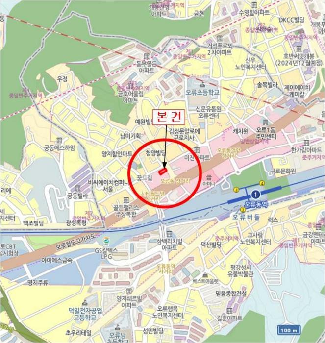 서울특별시 구로구 고척로 5, 제5층 제503호 (오류동, 루체비스타)구) 서울특별시 구로구 오류동 6-63 오피스텔 경매 사진 12