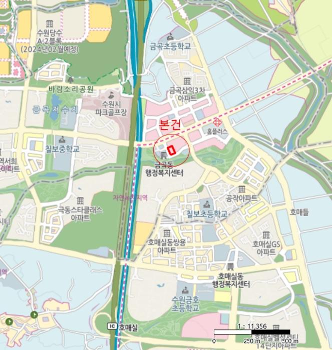 경기도 수원시 권선구 금곡로196번길 15, 7층713호 (금곡동,커낼파크)구) 경기도 수원시 권선구 금곡동 1118-3 오피스텔 경매 사진 14