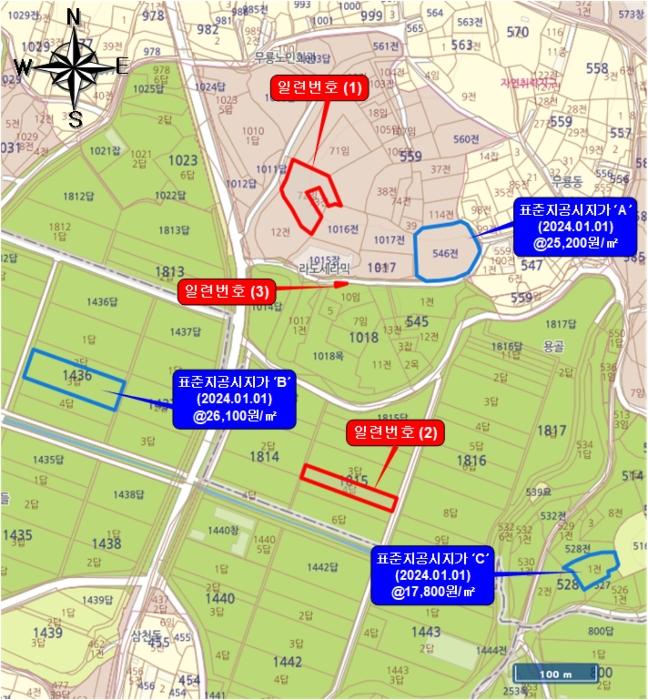 전라남도 무안군 일로읍 의산리 1815-4 답 경매 사진 18