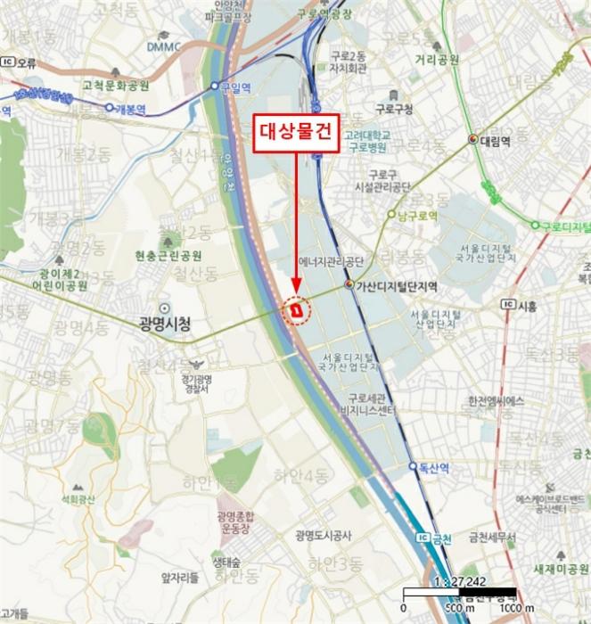 서울특별시 금천구 가산디지털2로 127-33, 제12층 제1205호 (가산동, 가산대명벨리온)구) 서울특별시 금천구 가산동 776 오피스텔 경매 사진 13