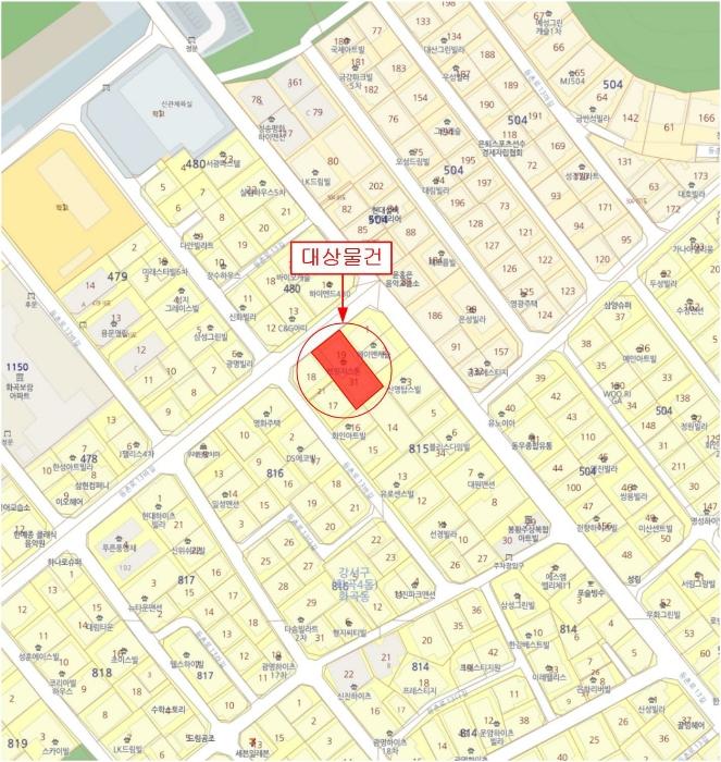 서울특별시 강서구 등촌로13바길 5, 제4층 제403호 (화곡동, 브릿지스톤)구) 서울특별시 강서구 화곡동 815-19 다세대(빌라) 경매 사진 12