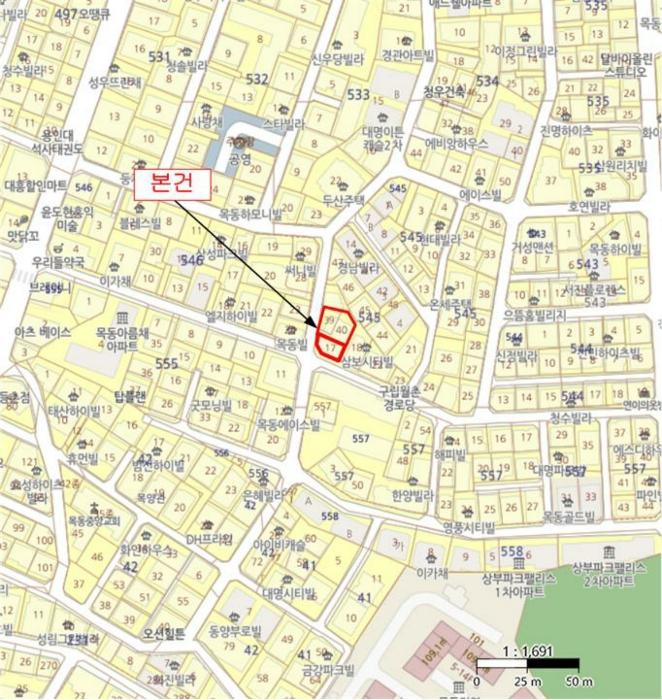 서울특별시 양천구 목동중앙본로28길 29, 4층403호 (목동,서림그랑빌)구) 서울특별시 양천구 목동 545-17 다세대(빌라) 경매 사진 11