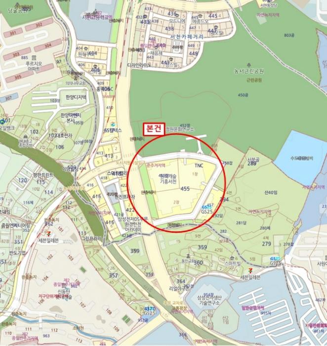 경기도 용인시 기흥구 서천로201번길 14, 지1층비017호 (농서동,프리미엄원희캐슬기흥서천)구) 경기도 용인시 기흥구 농서동 455 아파트형공장 경매 사진 18