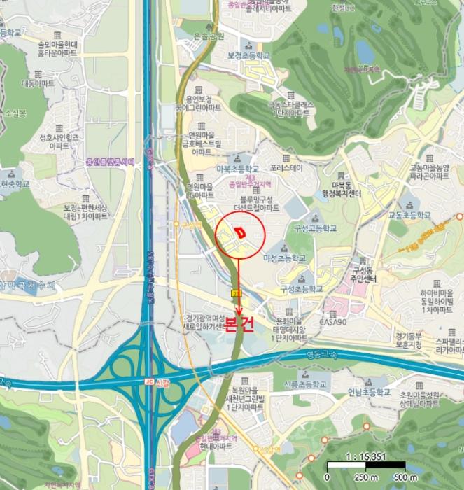 경기도 용인시 기흥구 용구대로2360번길 15, 2층218호 (마북동,플랫폼시티아이브주건축물제1동)구) 경기도 용인시 기흥구 마북동 519 오피스텔 경매 사진 11