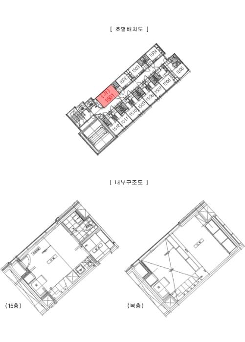 서울특별시 동대문구 청계천로 505, 15층1501호 (용두동,청계다우아트리체)구) 서울특별시 동대문구 용두동 255-71 오피스텔 경매 사진 9