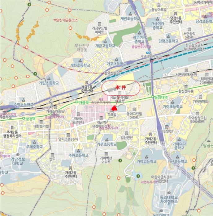 부산광역시 부산진구 가야대로498번길 14, 2층213호 (개금동,개금역대상웰리움)구) 부산광역시 부산진구 개금동 165-2 오피스텔 경매 사진 9