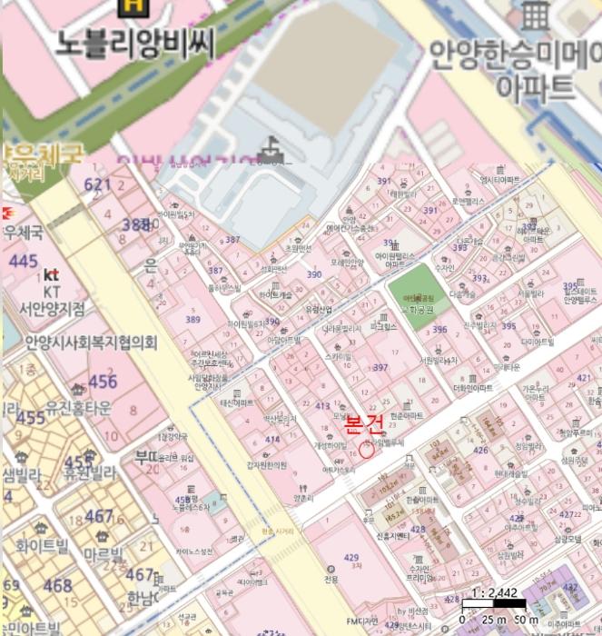 경기도 안양시 만안구 현충로 26, 8층801호 (안양동,이호드림파크빌)구) 경기도 안양시 만안구 안양동 413-14 오피스텔 경매 사진 20