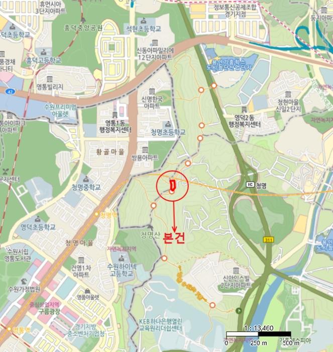 경기도 용인시 기흥구 하갈동 323-59 임야 경매 사진 16