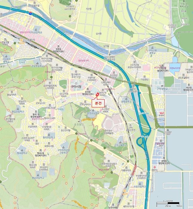 경상북도 구미시 송정대로 99, 제4층 제407호 (송정동,구미송정유성푸르나임오피스텔)구) 경상북도 구미시 송정동 77 오피스텔 경매 사진 9