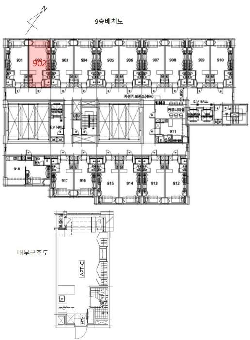 울산광역시 중구 화합로 379, 9층902호 (반구동,소담팰리스)구) 울산광역시 중구 반구동 106-3 도시형생활주택 경매 사진 8