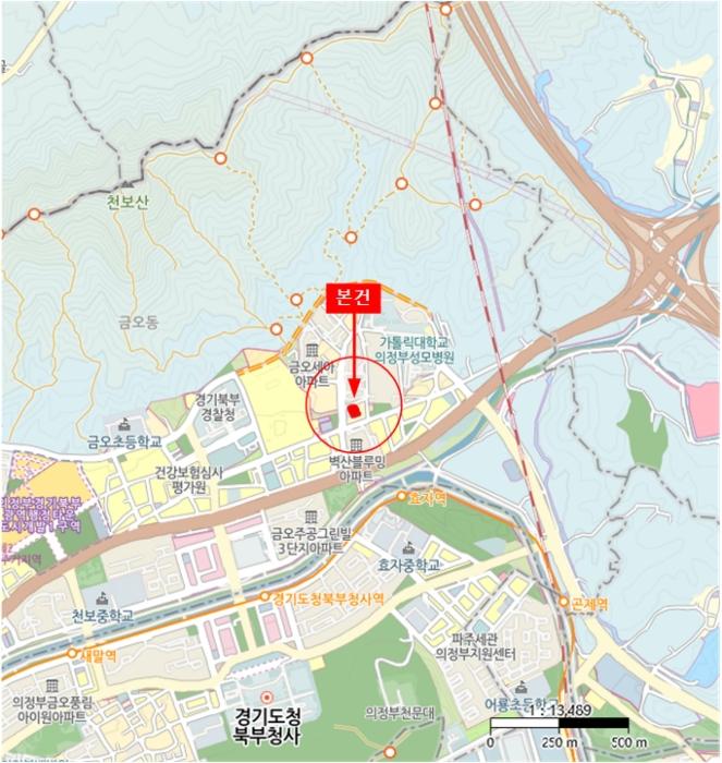 경기도 의정부시 상금로 22-4, 2동 2층 201호 (금오동,금오파크빌)구) 경기도 의정부시 금오동 120-27 다세대(빌라) 경매 사진 13