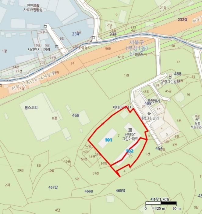충청남도 천안시 서북구 천일고2길 113-16, 102동 3층301호 (신당동,에스씨그린아파트)구) 충청남도 천안시 서북구 신당동 468-7 아파트 경매 사진 28