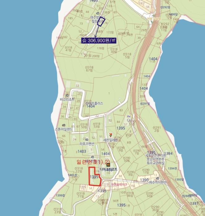 전라남도 여수시 돌산읍 평사리 1395-25 숙박시설 경매 사진 35