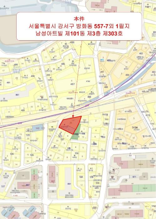 서울특별시 강서구 양천로 50, 제101동 제3층 제303호 (방화동, 남성아트빌)구) 서울특별시 강서구 방화동 557-7 다세대(빌라) 경매 사진 10