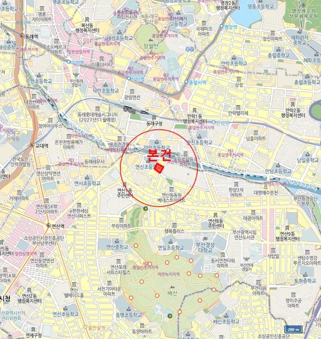 부산광역시 연제구 신금로 25, 1층116호 (연산동,노블레스스퀘어)구) 부산광역시 연제구 연산동 302-3 근린상가 경매 사진 19