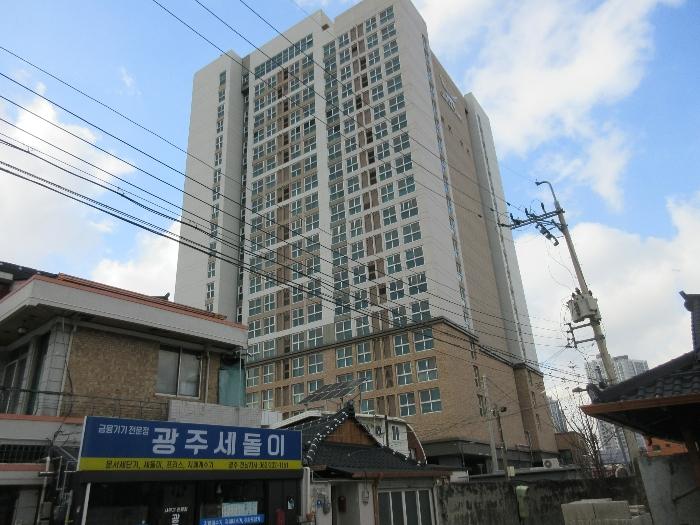 광주광역시 동구 중앙로 248, 7층714호 (동명동,동명동센트럴파크)구) 광주광역시 동구 동명동 245-16 오피스텔 경매 사진 2