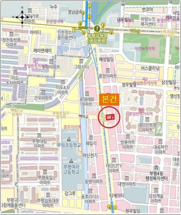 인천광역시 부평구 부평대로 132, 7층703호 (부평동,헤리움노블레스)구) 인천광역시 부평구 부평동 431-15 아파트 경매 사진 9
