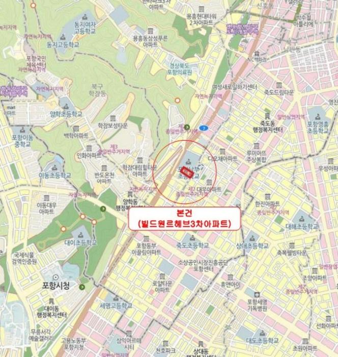 경상북도 포항시 북구 중흥로241번길 42, 6층 607호 (용흥동,빌드원르헤브3차아파트)구) 경상북도 포항시 북구 용흥동 615-21 아파트 경매 사진 10