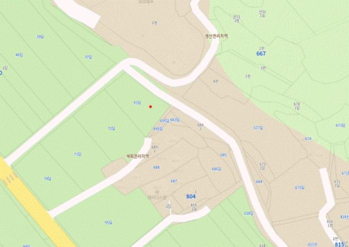 경상남도 진주시 대곡면 가정리 93 답 경매 사진 8