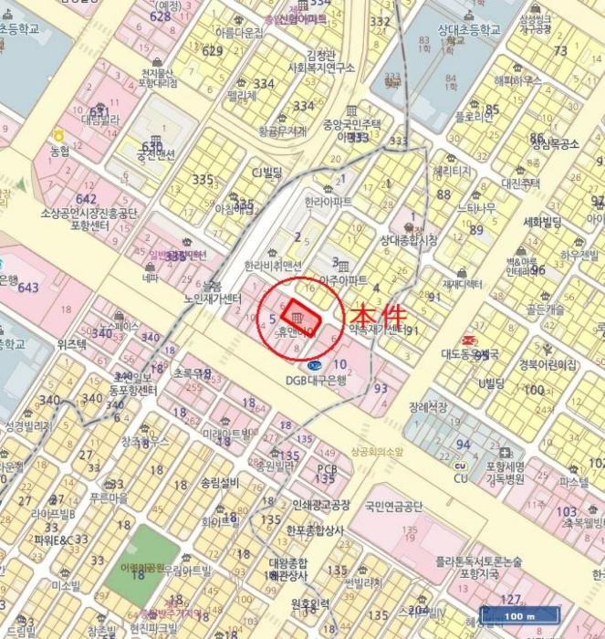 경상북도 포항시 남구 대해로90번길 46, 1동 4층401호 (상도동,휴앤아이)구) 경상북도 포항시 남구 상도동 5-7 아파트 경매 사진 6