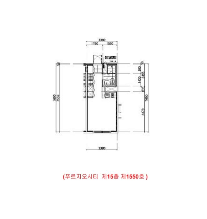 세종특별자치시 갈매로 364, 15층1550호 (어진동,푸르지오시티)구) 세종특별자치시 어진동 656 오피스텔 경매 사진 12