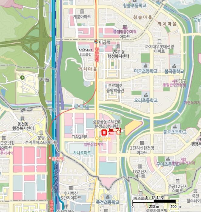 경기도 성남시 분당구 구미로9번길 25, 1동 7층770호 (구미동,분당대맥주차빌딩)구) 경기도 성남시 분당구 구미동 182 오피스텔 경매 사진 10