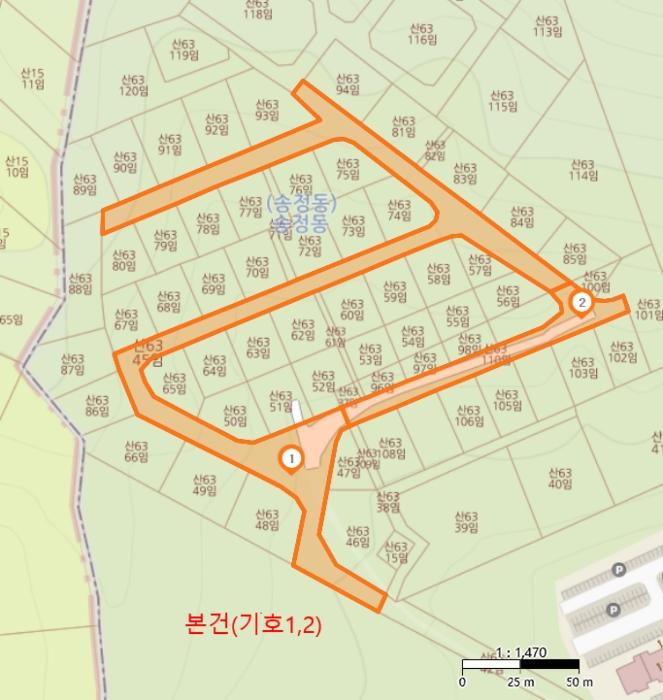 경기도 광주시 송정동 산63-45 임야 경매 사진 12