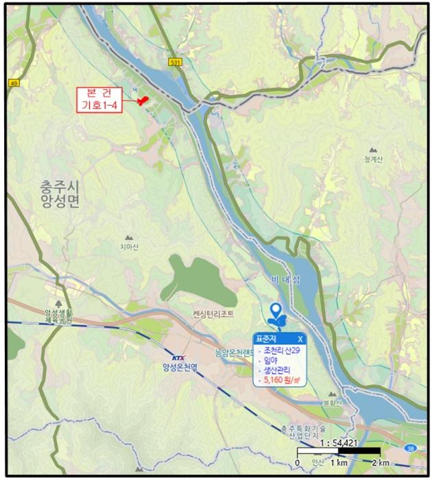 충청북도 충주시 앙성면 영죽리 산68-7 임야 경매 사진 14