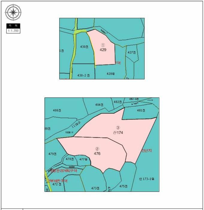 경상남도 밀양시 단장면 사연리 476 임야 경매 사진 22