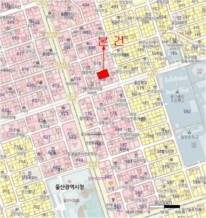 울산광역시 남구 중앙로242번길 6, 2층204호 (신정동,대상웰리움)구) 울산광역시 남구 신정동 508-11 오피스텔 경매 사진 7