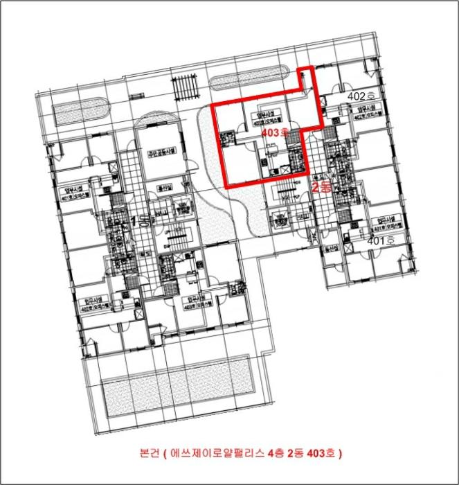 경기도 부천시 원미구 길주로 428, 4층 제2동 403호 (춘의동, 에쓰제이로얄팰리스)구) 경기도 부천시 원미구 춘의동 155-6 오피스텔 경매 사진 13