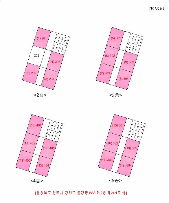 충청북도 청주시 청원구 공항로138번길 58, 2층 201호구) 충청북도 청주시 청원구 율량동 888 다세대(빌라) 경매 사진 22