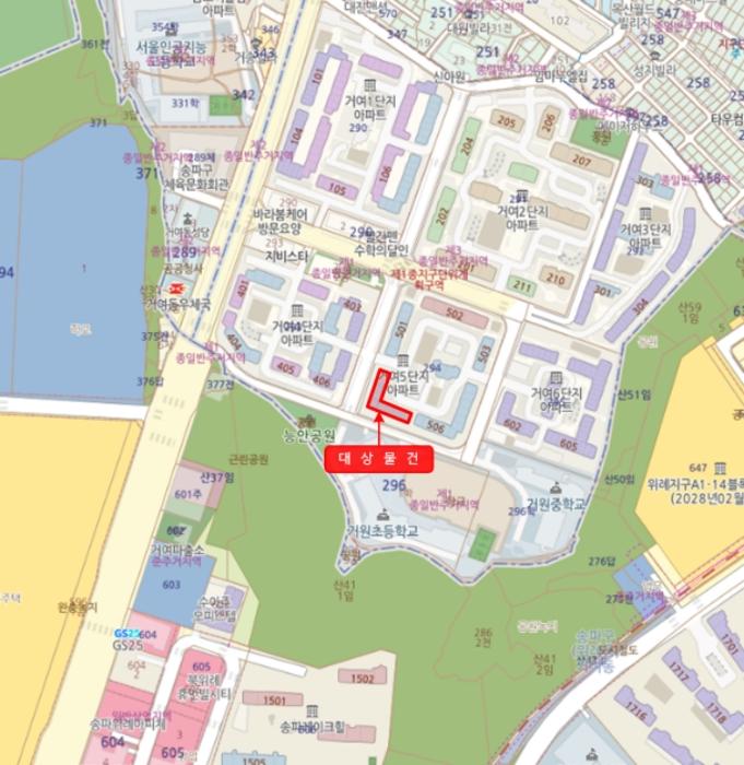 서울특별시 송파구 양산로4길 16, 505동 4층 404호 (거여동,거여5단지아파트)구) 서울특별시 송파구 거여동 294 아파트 경매 사진 6
