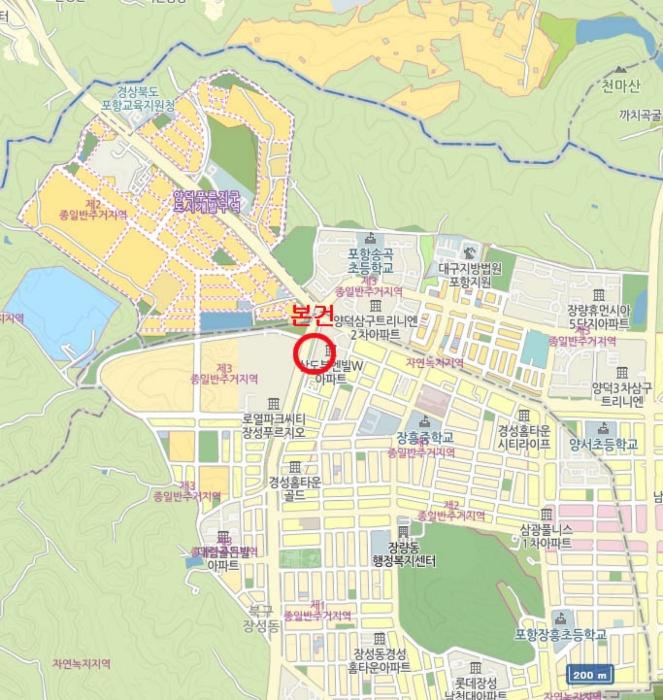 경상북도 포항시 북구 장량로17번길 65, 104동 6층 602호 (장성동,장성삼도뷰엔빌더블유)구) 경상북도 포항시 북구 장성동 1490-8 아파트 경매 사진 7