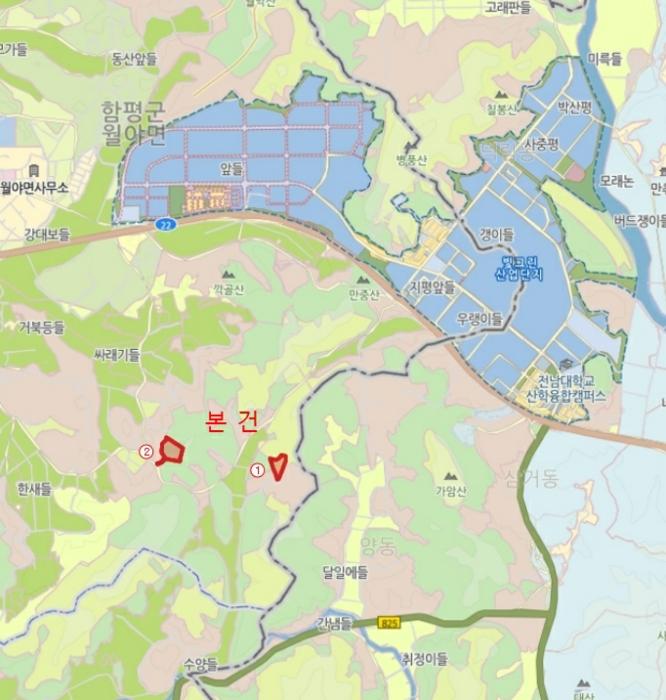 전라남도 함평군 월야면 양정리 산64-4 임야 경매 사진 11