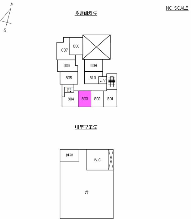 서울특별시 중랑구 상봉동 116-17 로젠하임 8층 803호 다세대(빌라) 경매 사진 9