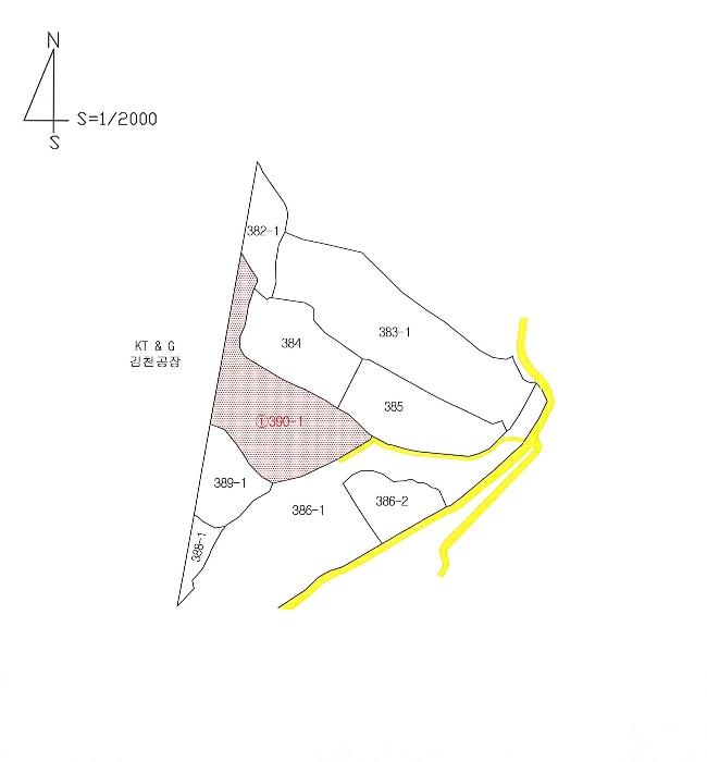 경상북도 김천시 다수동 390-1 답 경매 사진 23