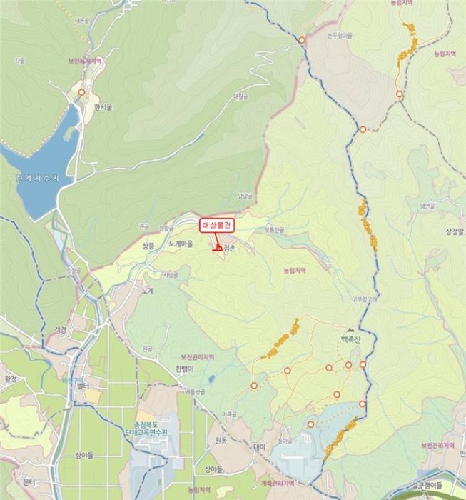 충청북도 청주시 상당구 가덕면 한계리 산38-14 전 경매 사진 7