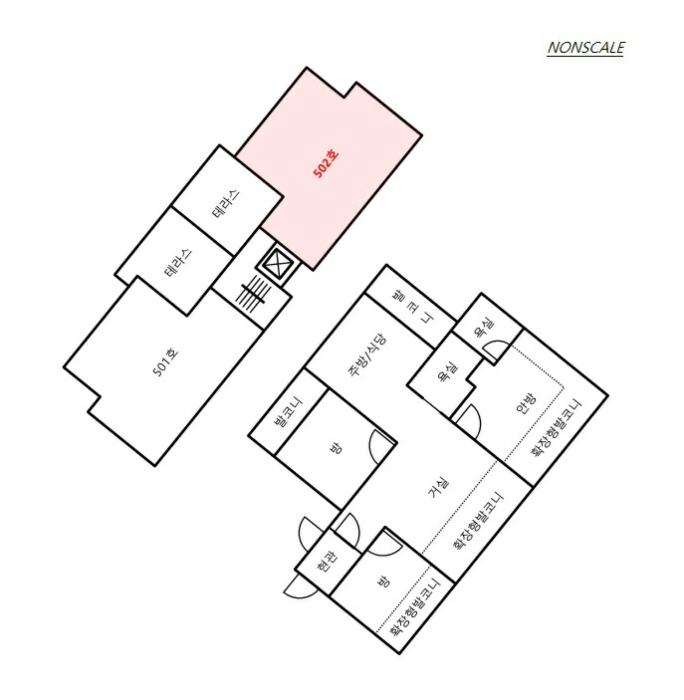 경기도 안성시 공도읍 산책길 33, 1동 5층502호 (산에들에)구) 경기도 안성시 공도읍 마정리 112-19 다세대(빌라) 경매 사진 14